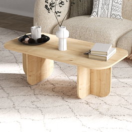 Hanah Home Mesa de Café Becaj - Sapphire Oak